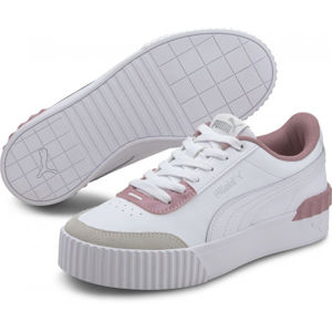 Puma CARINA LIFT PEARL Dámské volnočasové boty, Bílá, velikost 5.5