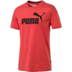 Puma SS HEATHER TEE červená XXL - Pánské triko s krátkým rukávem