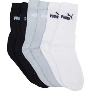 Puma SPORT JUNIOR 3P černá 35-38 - Juniorské ponožky