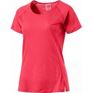Puma CORE-RUN S/S TEE W růžová M - Dámské sportovní triko