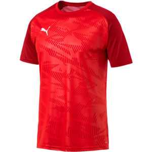 Puma CUP TRAINING JERSEY COR červená XXL - Pánské sportovní triko