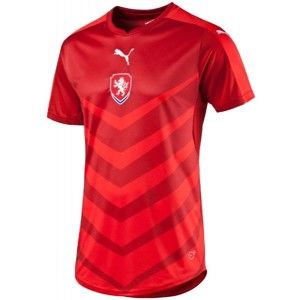 Puma CZECH REPUBLIC HOME REPLICA SHIRT CHILI - Replika fotbalového dresu