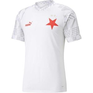 Puma SKS Prematch Jersey 22/23 Pánský fotbalový předzápasový dres, bílá, velikost XXXL