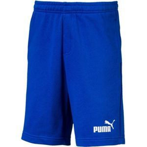 Puma SS SWEAT SHORTS B Dětské šortky, Modrá,Bílá, velikost 116