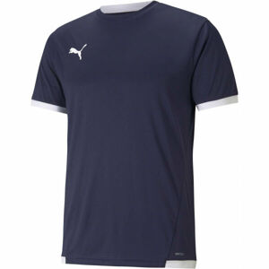 Puma TEAM LIGA JERSEY Pánské fotbalové triko, modrá, velikost M