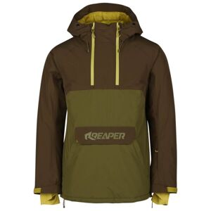 Reaper BELPIANO Pánská snowboardová bunda, khaki, velikost XL