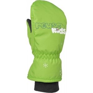 Reusch MITTEN KIDS Dětské lyžařské rukavice, Zelená, velikost