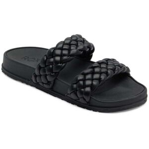 Roxy SLIPPY BRAIDED Dámské pantofle, černá, veľkosť 39