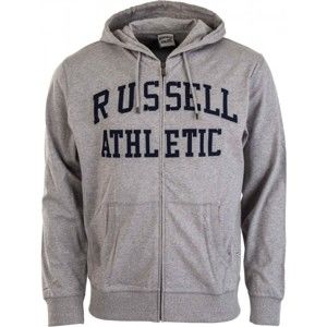 Russell Athletic TRANSFER PRINT HOODY FULL ZIP - Pánská mikina - Russell Athletic