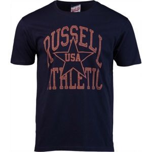 Russell Athletic STAR USA tmavě modrá XXL - Pánské tričko