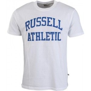 Russell Athletic ARCH LOGO modrá S - Pánská moderní mikina
