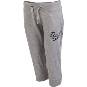 Russell Athletic CAPRI GRAPHIC Dámské 3/4 kalhoty, šedá, velikost XS