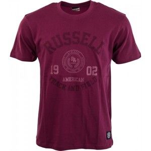 Russell Athletic S/S CREW NECK TEE WITH ROSETTE TWILL - Pánské tričko