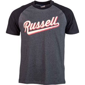 Russell Athletic S/S RAGLAN CREW NECK TEE - RUSSELL SCRIPT - Pánské tričko
