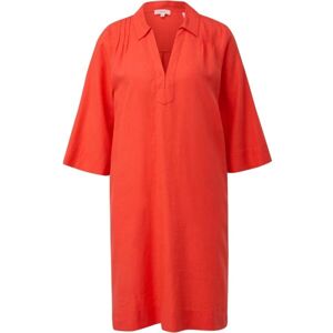 s.Oliver RL DRESS Dámské šaty, oranžová, velikost
