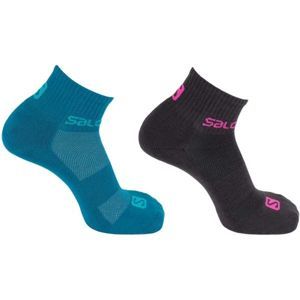Salomon EVASION 2-PACK modrá S - Ponožky