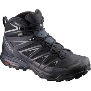 Salomon X ULTRA 3 MID GTX černá 11 - Pánská hikingová obuv