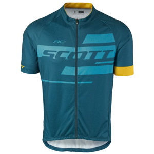 Scott SHIRT RC TEAM 10 S/SL tmavě modrá S - Cyklistický dres