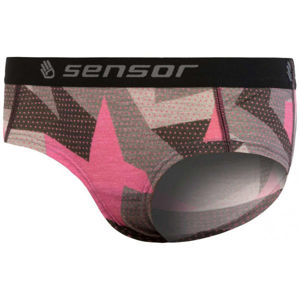 Sensor MERINO ACTIVE Dámské kalhotky, černá, velikost S
