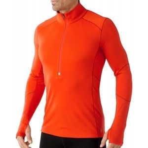 Smartwool MENS PHD LIGHT ZIP T oranžová XL - Pánské funkční tričko