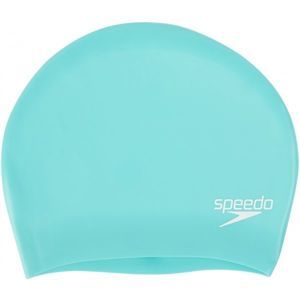 Speedo LONG HAIR CAP světle zelená NS - Plavecká čepice na dlouhé vlasy