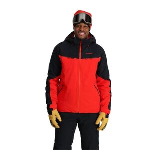 Spyder MONTEROSA Pánská lyžařská bunda, červená, velikost