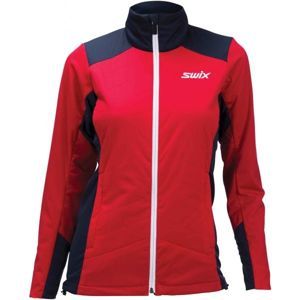 Swix POWDERX červená XS - Teplá dámská bunda na běžecké lyžování