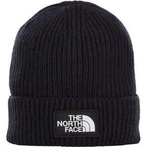 The North Face LOGO BOX CUF BNE modrá  - Pánská čepice