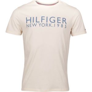 Tommy Hilfiger CN SS TEE LOGO Pánské tričko, světle modrá, velikost S