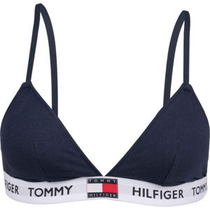 Tommy Hilfiger PADDED TRIANGLE BRA Dámská podprsenka, tmavě modrá, velikost S