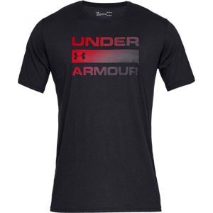 Under Armour UA TEAM ISSUE WORDMARK SS černá M - Pánské triko