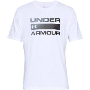 Under Armour TEAM ISSUE WORDMARK SS bílá XL - Pánské triko