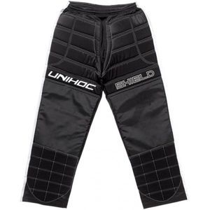 Unihoc SHIELD PANTS černá L - Florbalové brankářské kalhoty