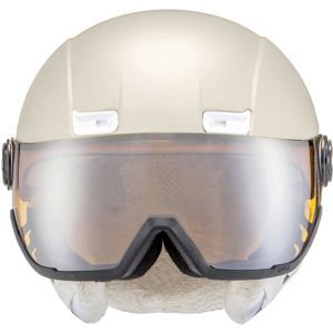 Uvex HLMT 400 VISOR béžová (53 - 58) - Dámská lyžařská helma