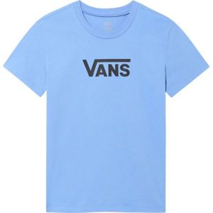 Vans WM FLYING V CREW TEE modrá XS - Dámské tričko
