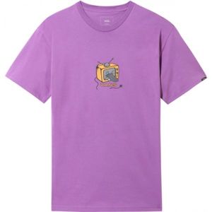 Vans MN SKATE TV SS fialová M - Pánské tričko