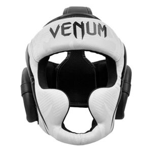 Venum ELITE BOXING HEADGEAR Boxerská přilba, bílá, veľkosť UNI
