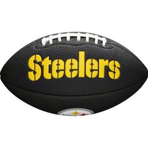 Wilson MINI NFL TEAM SOFT TOUCH FB BL PT Mini míč na americký fotbal, černá, velikost UNI